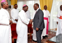 Cote d'ivoire, église, Alassane Ouattara, élection présidentielle, 3e mandat
