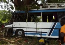 Un bus dérape à Louga : 17 blessés dont 4 graves
