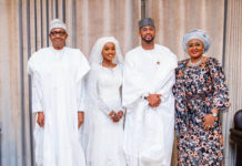 Photos du mariage de la fille du président Buhari, Hanan actuvision