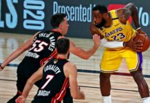 Finale NBA 2020 : Les Lakers remportent facilement le match 1