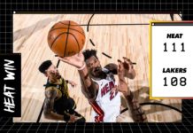 NBA : le Miami Heat arrache un match 6 en finale face aux Los Angeles Lakers