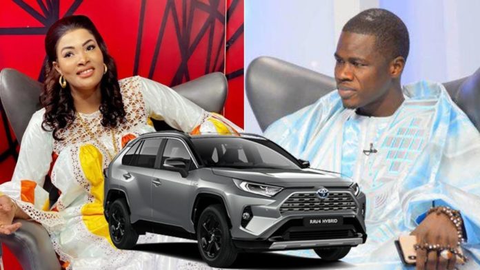 Abdoulaye Diop Khass offre une voiture Jaguar de 13 millions à Soumboulou