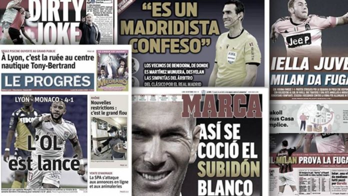 Les accusations de la presse catalane sur l'arbitre du Clasico...