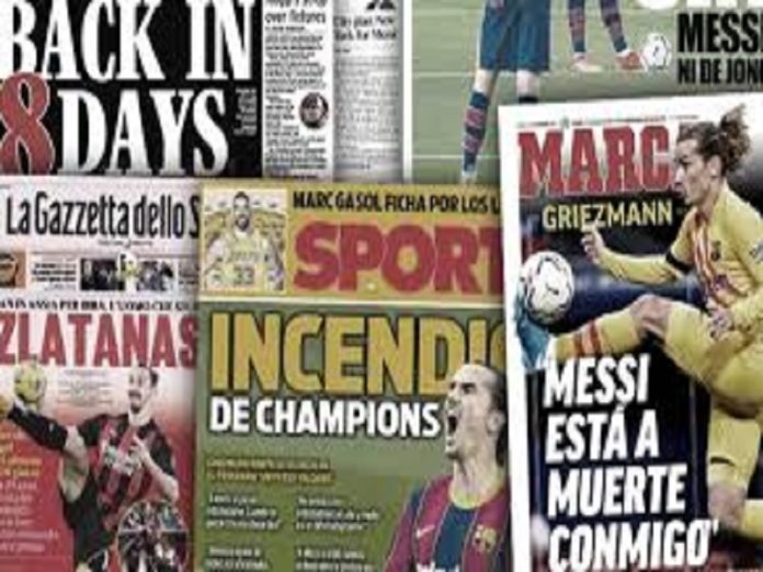 L'interview vérité d'Antoine Griezmann fait sensation, l'AC Milan et l'Italie tremblent pour Zlatan Ibrahimovic