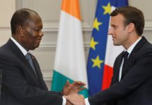 Présidentielle en Côte d’Ivoire: Macon félicite et encourage Ouattara pour sa réélection