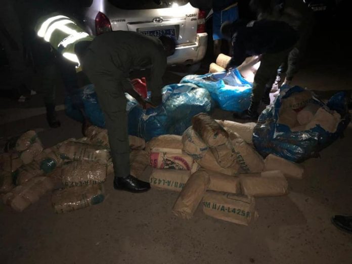 Trafic de Drogue: La gendarmerie saisit 200 kilos de chanvre