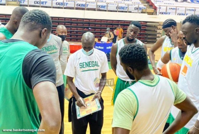 Afrobasket 2021 : premier entraînement des Lions, à Yaoundé
