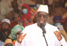 Macky Sall à Boké Dialloubé: « Nous ne sommes pas en campagne électorale puisque majoritaires à Podor »