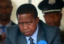 Zambie : Le Président Lungu victime d’un malaise