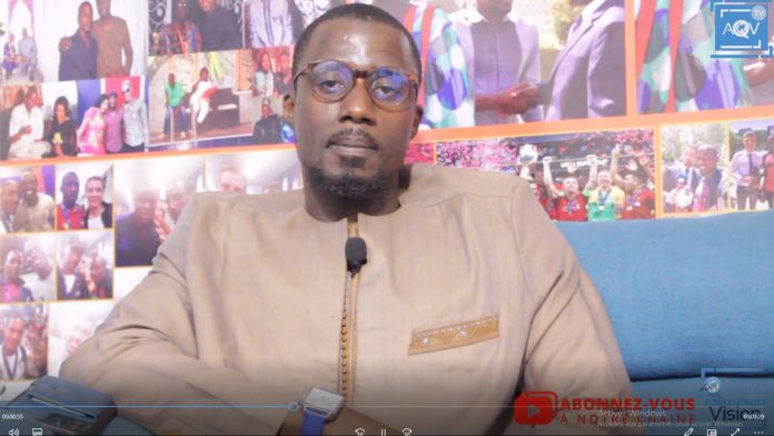 Message fort de lamine fall président jeunesse et innovation Sénégal adressé à la jeunesse sénégalaise..