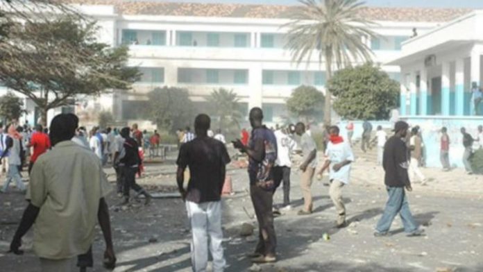 Violences à l'UCAD: 45 étudiants exclus