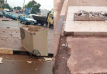 Guinée Bissau: destruction du panneau de l’avenue Macky Sall