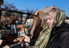 Guerre en Ukraine: un quartier résidentiel de Kiev bombardé