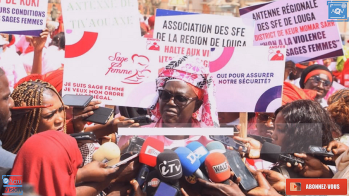 Info Du Jour : Les sages-femmes de Louga prennent leur revanche, Les femmes enceintes chassées des 21 maternités de la région...