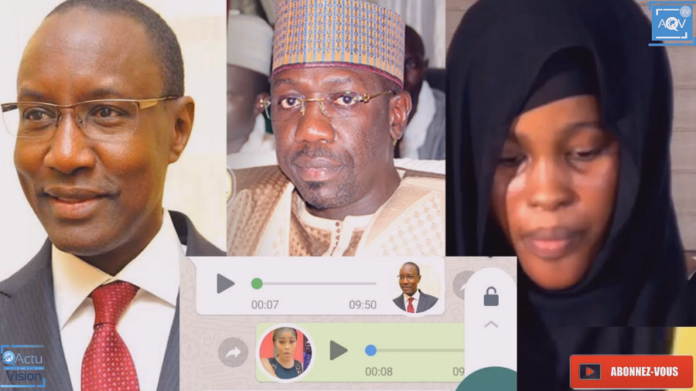 Info Du Jour : Audio fuité de Mamou Diallo et Adji Sarr ,après la police fait ses enquêtes sur...
