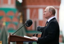 Discours du 9-Mai: Vladimir Poutine pointe la «menace inacceptable» venue d'Ukraine