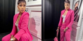 (04 photos) – Bercy : Les internautes craquent pour le look bonbon de la Miss Astou Sall