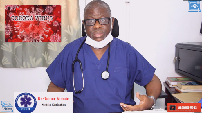 Docteur Oumar Konaté nous alerte à la riposte du nouveau covid-19...