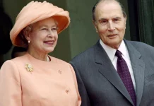 La reine Elizabeth II et les présidents français