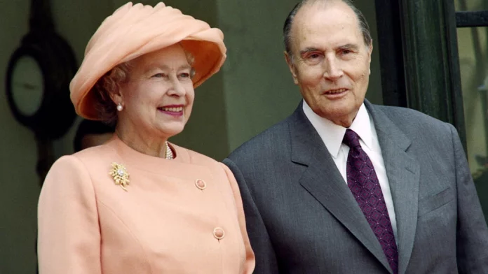 La reine Elizabeth II et les présidents français