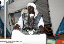 Magal 2022 : Temps forts du ziarra des Baye Fall auprès de Cheikh Modou Bayou Goor Moukabaro...