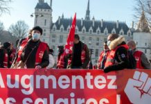 En France, journée de grève dans le privé et le public pour le pouvoir d’achat
