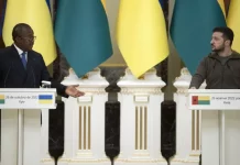 Guerre en Ukraine: à Kiev, le président Embalo appelle au rapprochement de «deux pays frères»