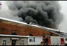 Cinq morts dans l’incendie d’un entrepôt, dimanche, à Moscou
