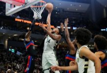 NBA: Milwaukee poursuit son sans faute, les Lakers émergent enfin
