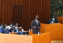 Assemblée Nationale – Antoine Félix Diome: La Police « ne s’attache aucunement les services des nervis »