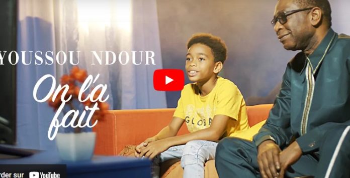 (Vidéo) : Le nouveau clip de Youssou Ndour et son fils Nelson pour galvaniser les Lions