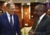 Le ministre russe Sergueï Lavrov visite Pretoria pour renforcer l’amitié avec l’Afrique du Sud
