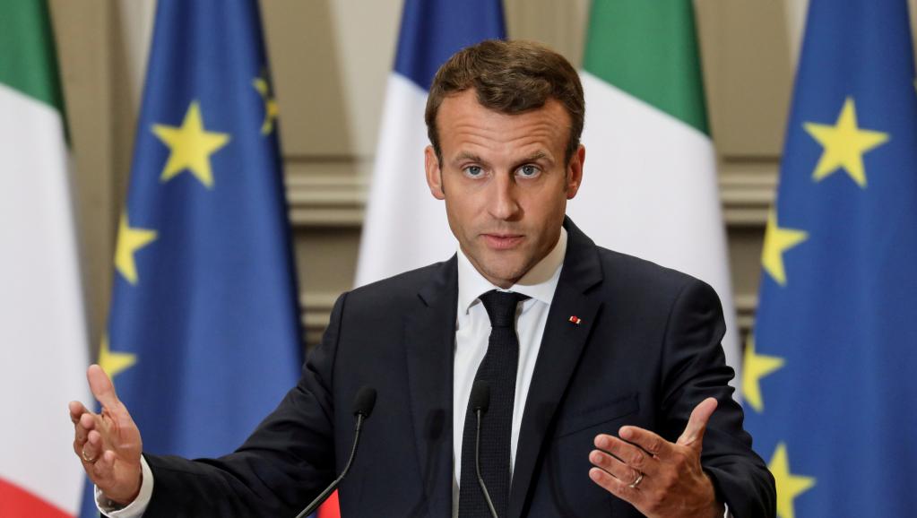 Quand Est Ce Que Macron Parle A La Tele Emmanuel Macron défend son idée de l'Europe à la télévision italienne