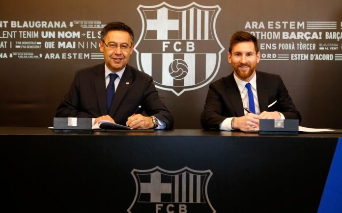 Vision Sport Messi en guerre avec le président du Barça Bartomeu, Pape Cheikh Diop choisi le Sénégal