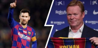 Barça : discussions entre Messi et Koeman pour le capitanat
