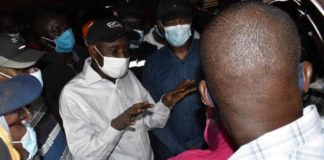 Aly Ngouille Ndiaye dans les zones inondées de Dakar