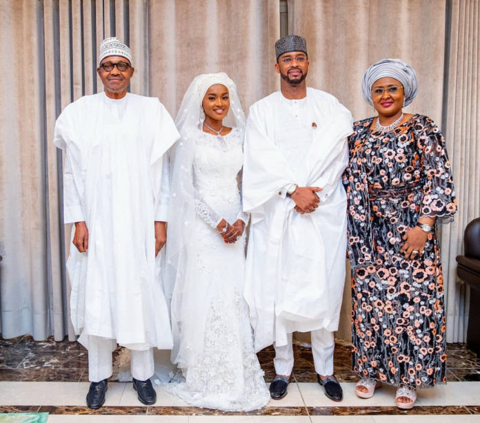 Photos du mariage de la fille du président Buhari, Hanan actuvision