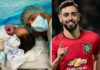 Milieu de terrain de Manchester United, Bruno Fernandes annonce la naissance de son deuxième enfant (photos)