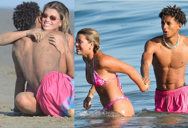 Sofia Richie et Jaden Smith déclenchent des rumeurs de rencontres après avoir été aperçues ensemble à la plage (photos)