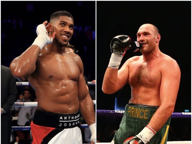 `` Si Tyson Fury veut cimenter son héritage, je suis là et prêt, je n'ai pas peur '' - Anthony Joshua