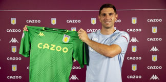 Aston Villa confirme la signature du gardien Emiliano Martinez pour 16 millions de livres sterling d'Arsenal (Photos)