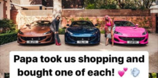 Don Jazzy et Davido promettent le luxe à leurs enfants alors qu'ils réagissent au cadeau Ferrari d'Otedola à ses filles