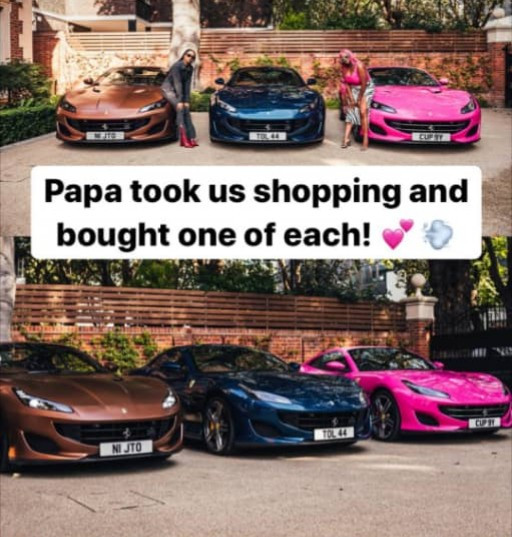 Don Jazzy et Davido promettent le luxe à leurs enfants alors qu'ils réagissent au cadeau Ferrari d'Otedola à ses filles