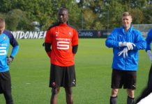 Rennes : les premières images d'Alfed Gomis à l'entraînement