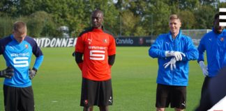 Rennes : les premières images d'Alfed Gomis à l'entraînement