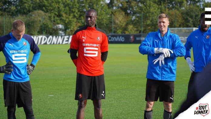 Rennes : les premières images d'Alfed Gomis à l'entraînement