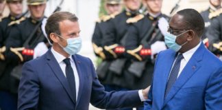 Macky Sall, Emmanuel Macron, Sénégal, France