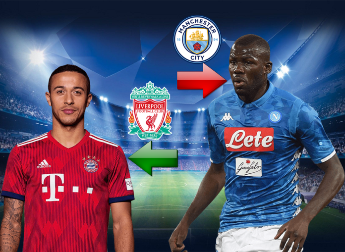 Vision Sport : PSG fait une offre de 52 millions d'euro pour Koulibaly, Alcantara vers Liverpool