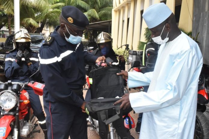 Logistique: Les sapeurs-pompiers dotés de nouvelles motos pour ...