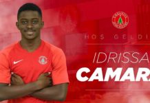 Officiel : Annoncé en Turquie Idrissa Camara, qui a grandi dans l'équipe nationale Sénégalaise moins de 23 ans. Signe finalement à Ümraniyespor (D2 Turquie)